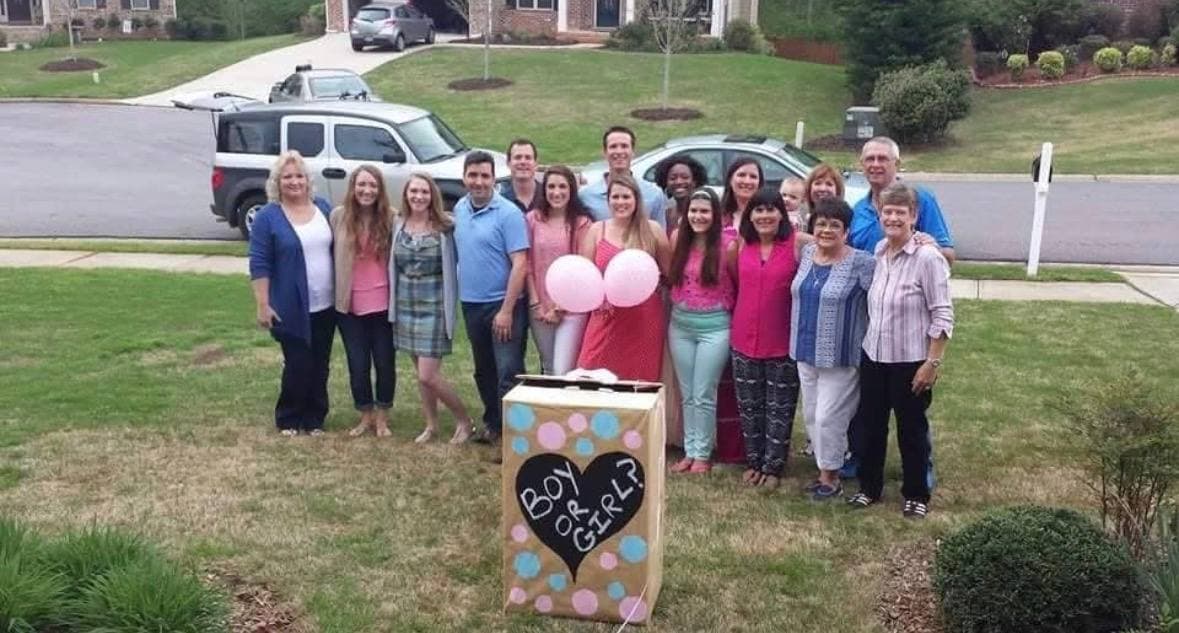 Rebecca at a community event